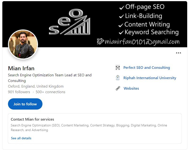 Mian Irfan IT & SEO Services